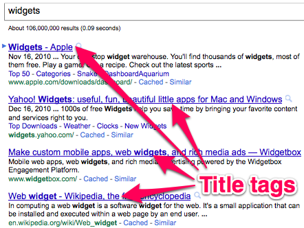 What Are Title Tags - Website Design and SEO Portland